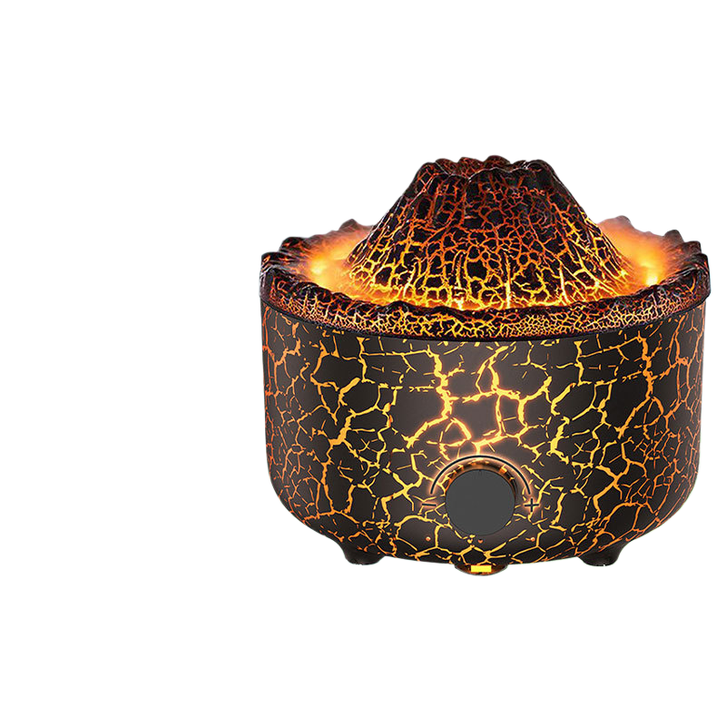 Ultrasonic Aromatherapy Humidifier with Volcanic Effect