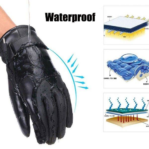 USB Heated Winter Gloves Electric Warming
