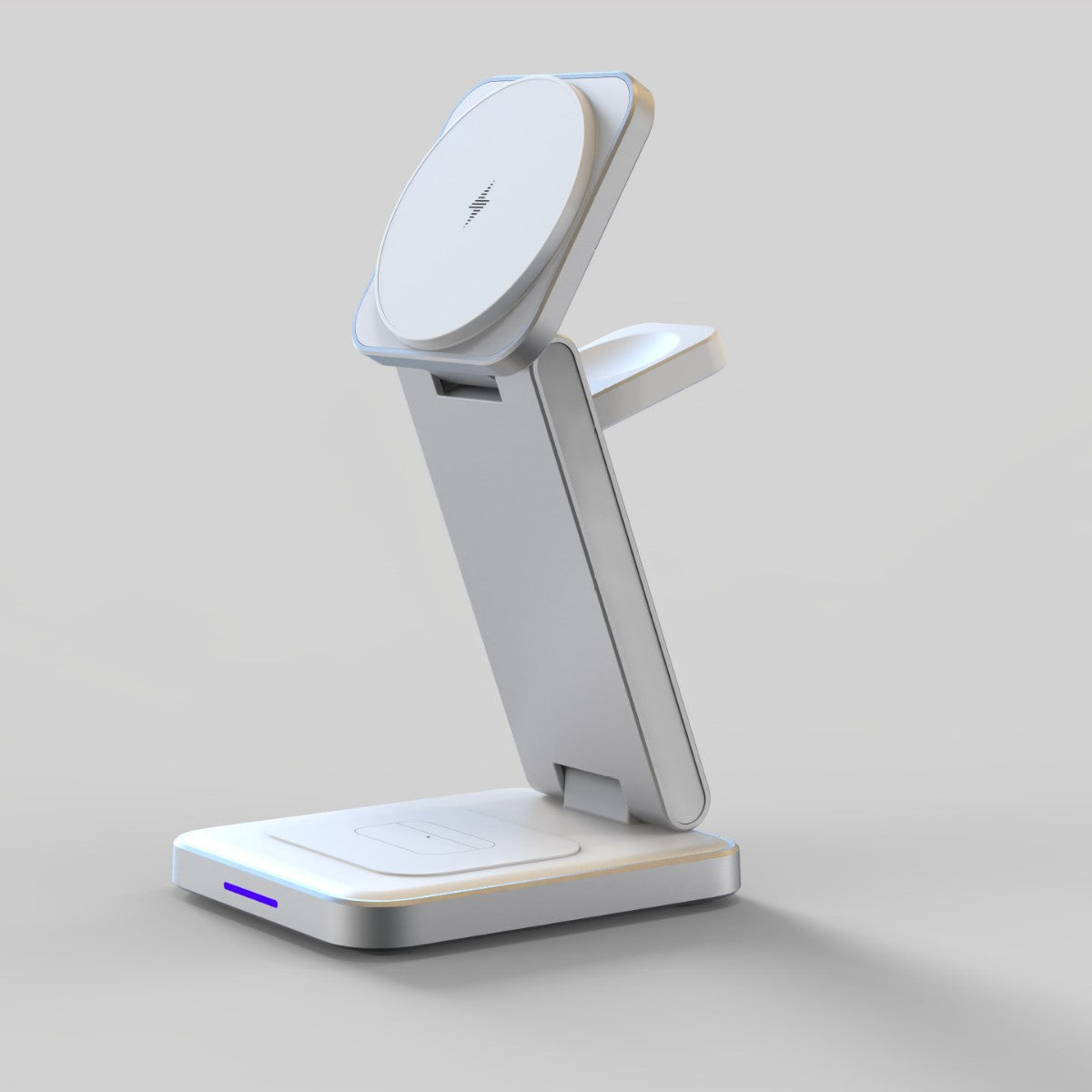 Wireless magnetic charging battery